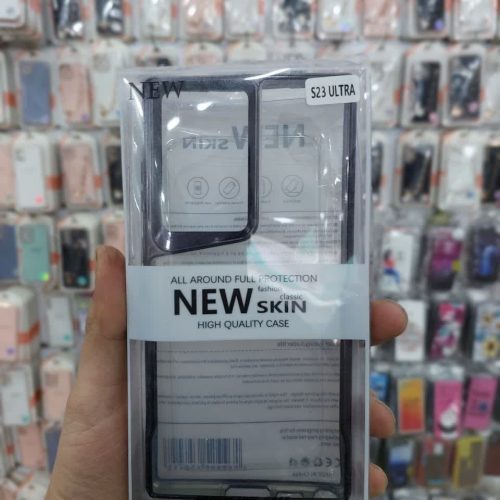 قاب شفاف دور مشکی NewZone